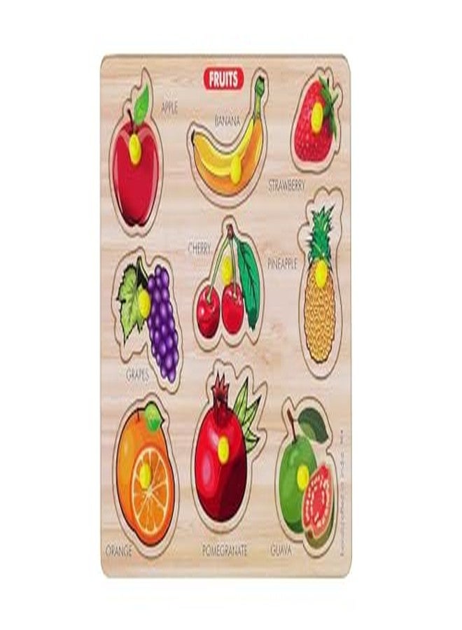 MAPA PLAY Educational Fruit Jigsaw Puzzle for Children to Enhance Their Knowledge About Teach (Pack of 1) - Image 5